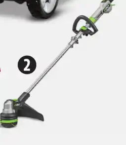 Canadian Tire EGO POWER+ 56V Telescopic Aluminum-Shaft Trimmer, 15˝ with 2.5Ah Battery and Charger offer