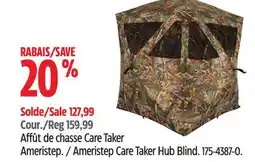Canadian Tire Ameristep Care Taker Hub Blind offer