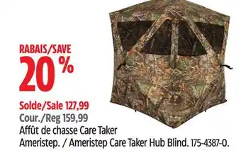 Canadian Tire Ameristep Care Taker Hub Blind offer
