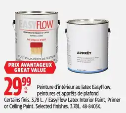 Canadian Tire EasyFlow Latex Interior Paint, Primer or Ceiling Paint offer