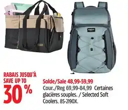 Canadian Tire Igloo Selected Soft Coolers offer
