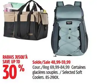 Canadian Tire Igloo Selected Soft Coolers offer