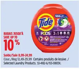 Canadian Tire Tide Laundry Products offer