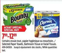 Canadian Tire Swiffer Selected Paper Towels, Bathroom Tissue or Facial Tissues offer