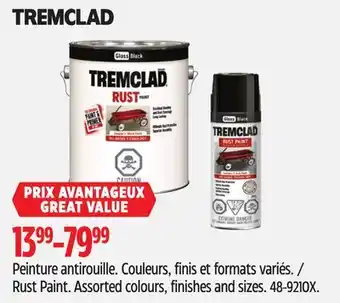 Canadian Tire Tremclad Rust Paint offer