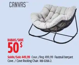 Canadian Tire Canvas Cove Rocking Chair offer