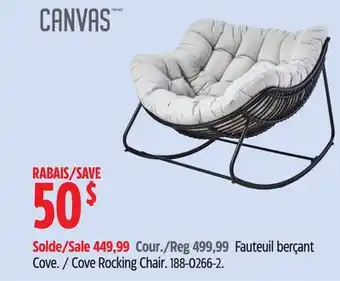 Canadian Tire Canvas Cove Rocking Chair offer