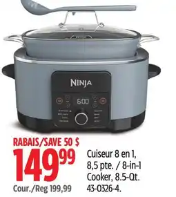 Canadian Tire Ninja 8-in-1 Cooker offer