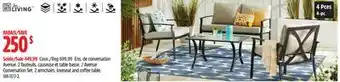 Canadian Tire For Living Conversation Set table offer