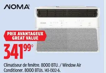 Canadian Tire Noma Window Air Conditioner offer