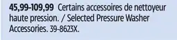 Canadian Tire Selected Pressure Washer Accessories offer