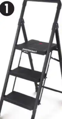 Canadian Tire Mastercraft 3-Step Folding Stepstool offer