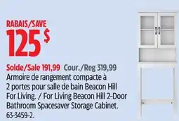 Canadian Tire For Living Beacon Hill 2-Door Bathroom Spacesaver Storage Cabinet offer