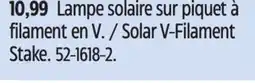 Canadian Tire Solar V-Filament Stake offer