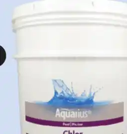 Canadian Tire Aquarius Pool Granular Chlorine 70% Concentration, 18kg offer