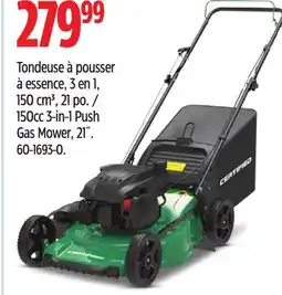 Canadian Tire Certified 150cc 3-in-1 Push Gas Mower offer