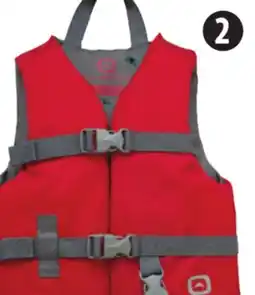 Canadian Tire OUTBOUND Infant, Child and Youth Padded Life Jackets offer