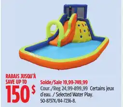Canadian Tire Fubbles Selected Water Play offer