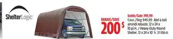 Canadian Tire SHELTERLOGIC Heavy-Duty Round Shelter offer
