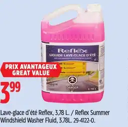 Canadian Tire Reflex Windshield Washer Fluid offer