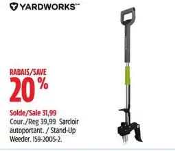 Canadian Tire Yardworks Stand-Up Weeder offer