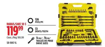 Canadian Tire Stanley DRIVE SIZES offer