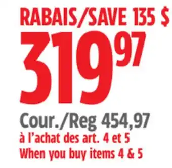 Canadian Tire MASTERCRAFT offer