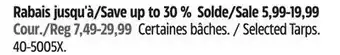 Canadian Tire Certified Selected Tarps offer