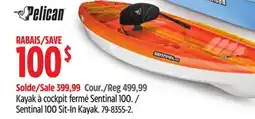 Canadian Tire Sentinal 100 Sit-In Kayak offer