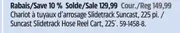 Canadian Tire Suncast Slidetrack Hose Reel Cart offer