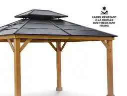 Canadian Tire Canvas Collingwood Hard-Top Gazebo with Durable Steel Roof offer