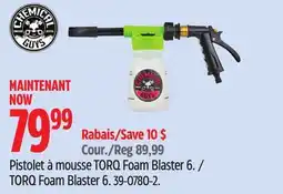 Canadian Tire CHEMICAL GUYS TORQ Foam Blaster 6 offer