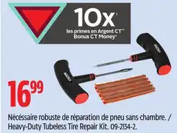 Canadian Tire Heavy-Duty Tubeless Tire Repair Kit offer