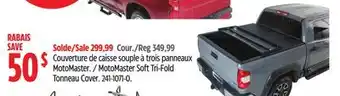 Canadian Tire MotoMaster Soft Tri-Fold Tonneau Cover offer