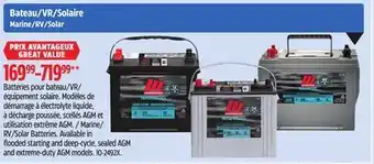 Canadian Tire MotoMaster RV/Solar Batteries offer