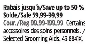 Canadian Tire Philips Selected Grooming Aids offer