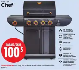 Canadian Tire Master Chef Grill Turismo BBQ offer