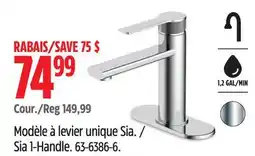 Canadian Tire danze Sia 1-Handle offer