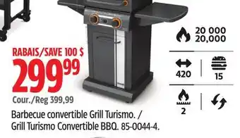 Canadian Tire Master Chef Grill Turismo Convertible BBQ offer