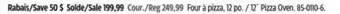 Canadian Tire 12˝ Pizza Oven offer