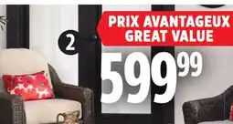 Canadian Tire Canvas Glider Chair offer