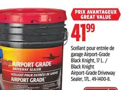 Canadian Tire Black Knight Airport-Grade Driveway Sealer, 17L offer
