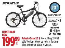 Canadian Tire Stratus Torsion Bike offer