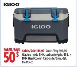 Canadian Tire Igloo BMX Hard Cooler, Carbonite offer