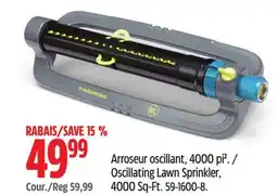 Canadian Tire Oscillating Lawn Sprinkler offer