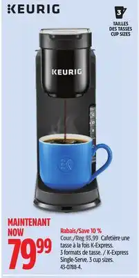 Canadian Tire Keurig K-Express Single-Serve offer