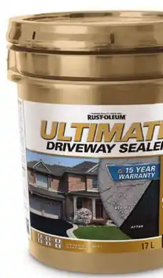 Canadian Tire Rust-Oleum Ultimate Driveway Sealer offer