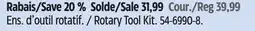 Canadian Tire CERTIFIED Rotary Tool Kit offer