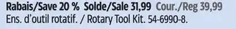 Canadian Tire CERTIFIED Rotary Tool Kit offer
