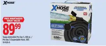 Canadian Tire Xhose Pro Dac 5 Expandable Hose offer